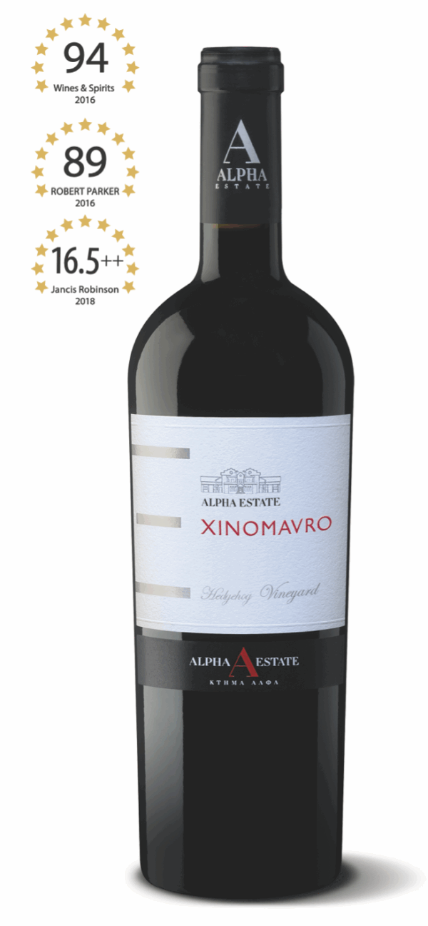ALPHA ESTATE XINOMAVRO SV HEDGEHOG DOP AMYNDEON 2016 0,75L